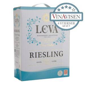 2022 LEVA Rose Valley, Riesling 3L BIB 12% - Fed og rund i smag - praktisk firkantet format