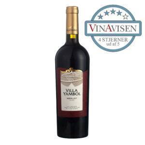 2023 Villa Yambol Merlot 13,5% - Pris- og drikkevenlig Merlot – når tirsdagene også skal forkæles